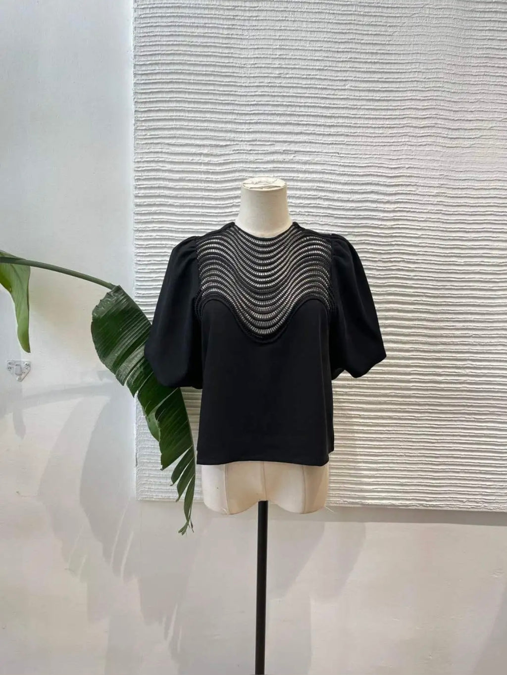 Blusa Ébano de Kartana, vista de uso