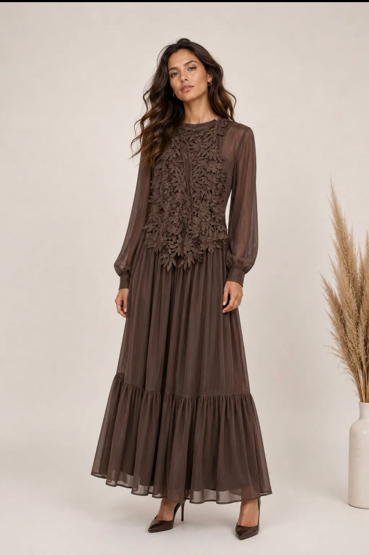 Vestido Valentina de Kartana, vista lateral