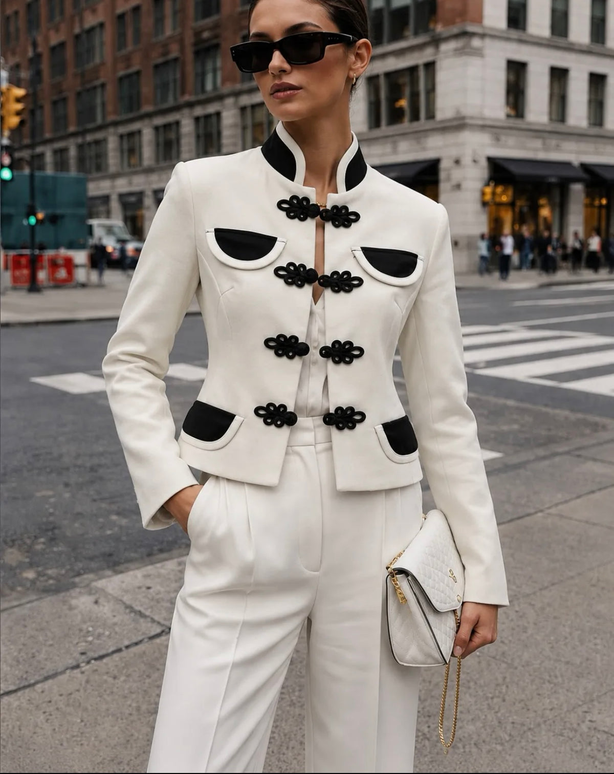 cazadora Chaqueta Bianca de Kartana, vista principal