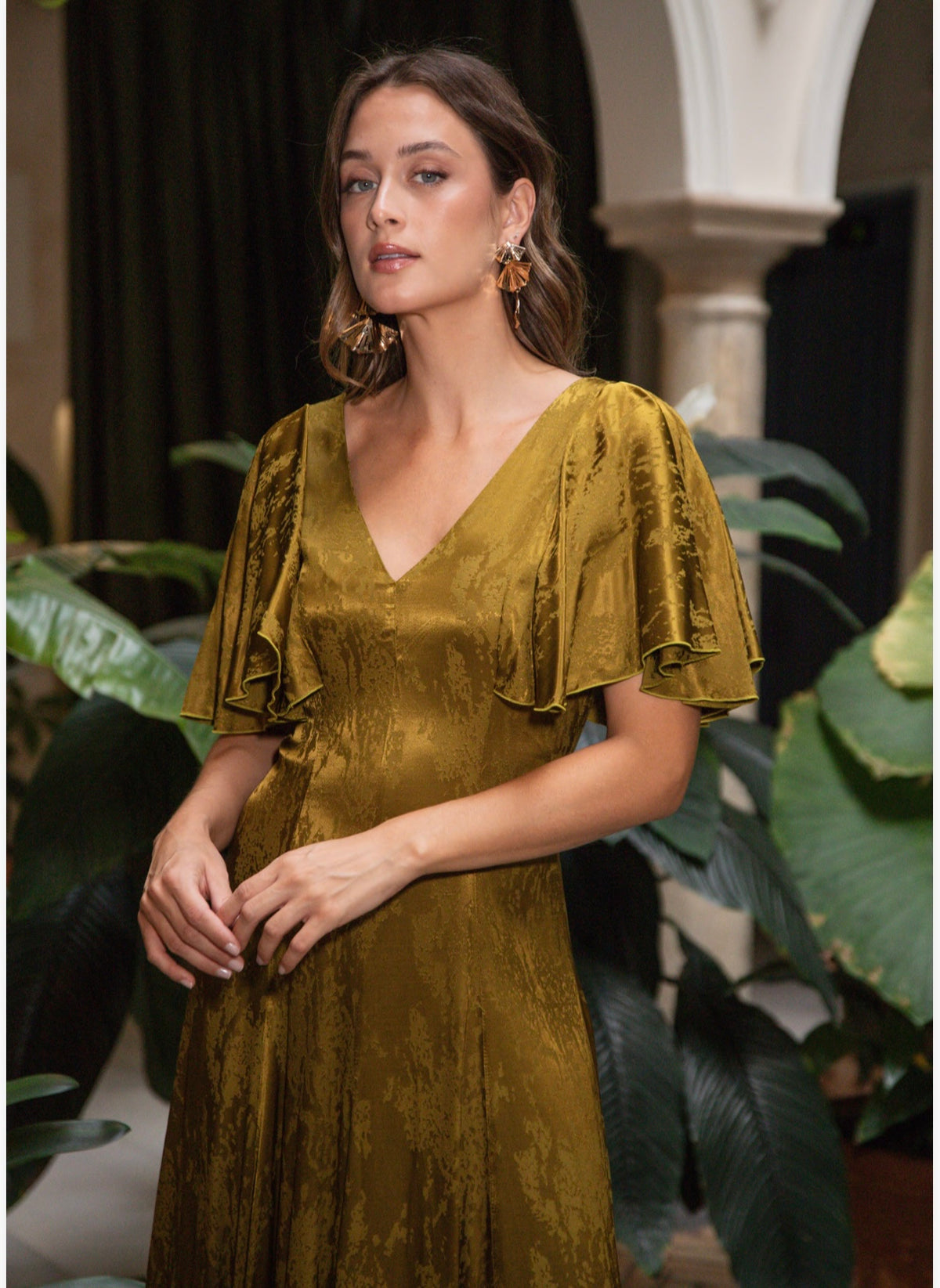 Vestido Olivia de Kartana, detalle