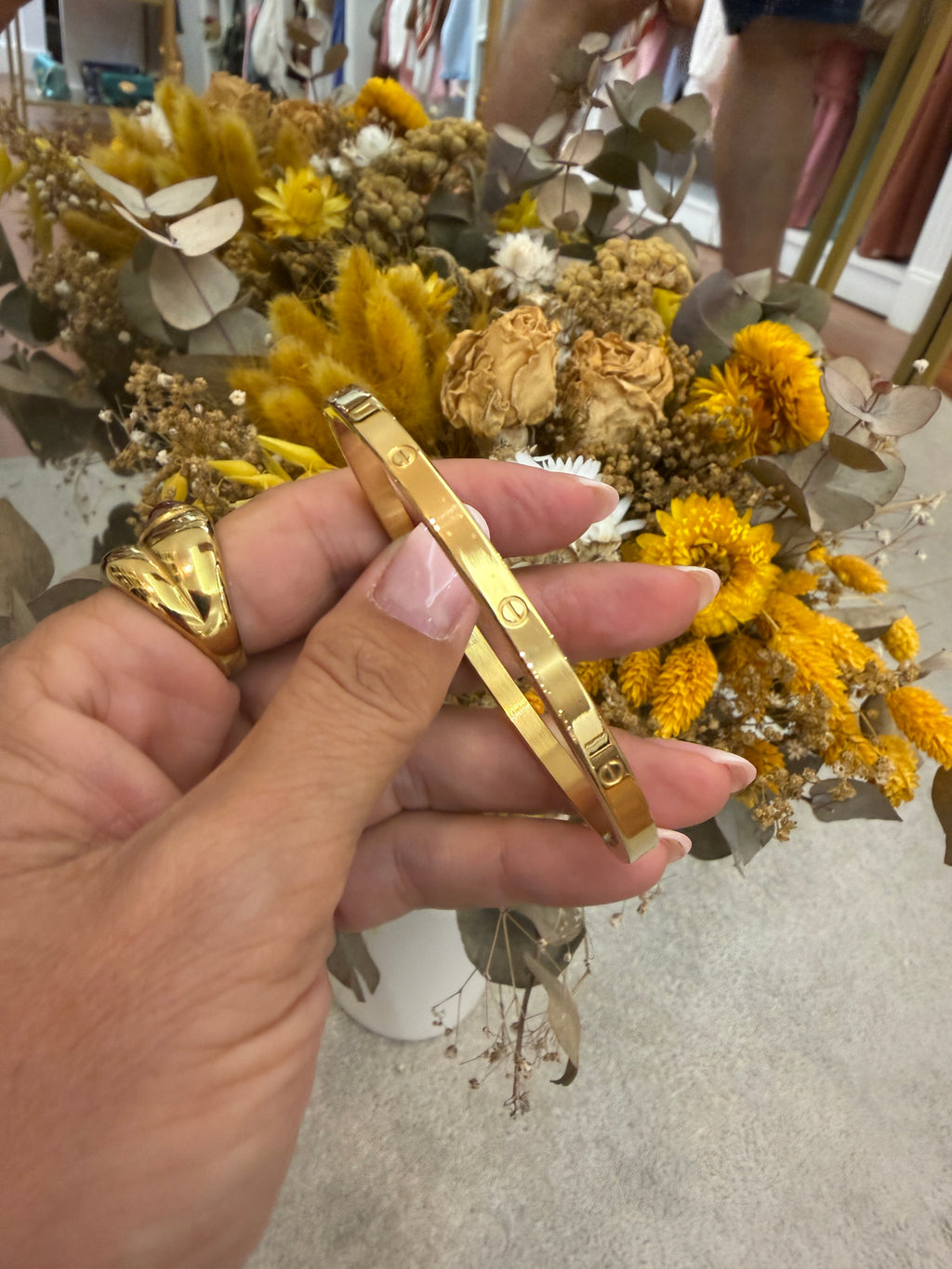 Brazalete Éclat Dorado