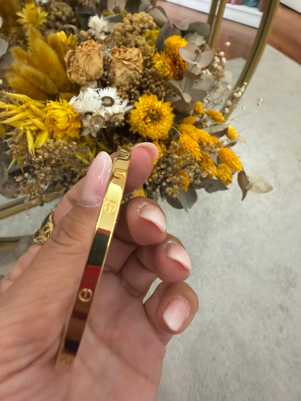 Brazalete Éclat Dorado