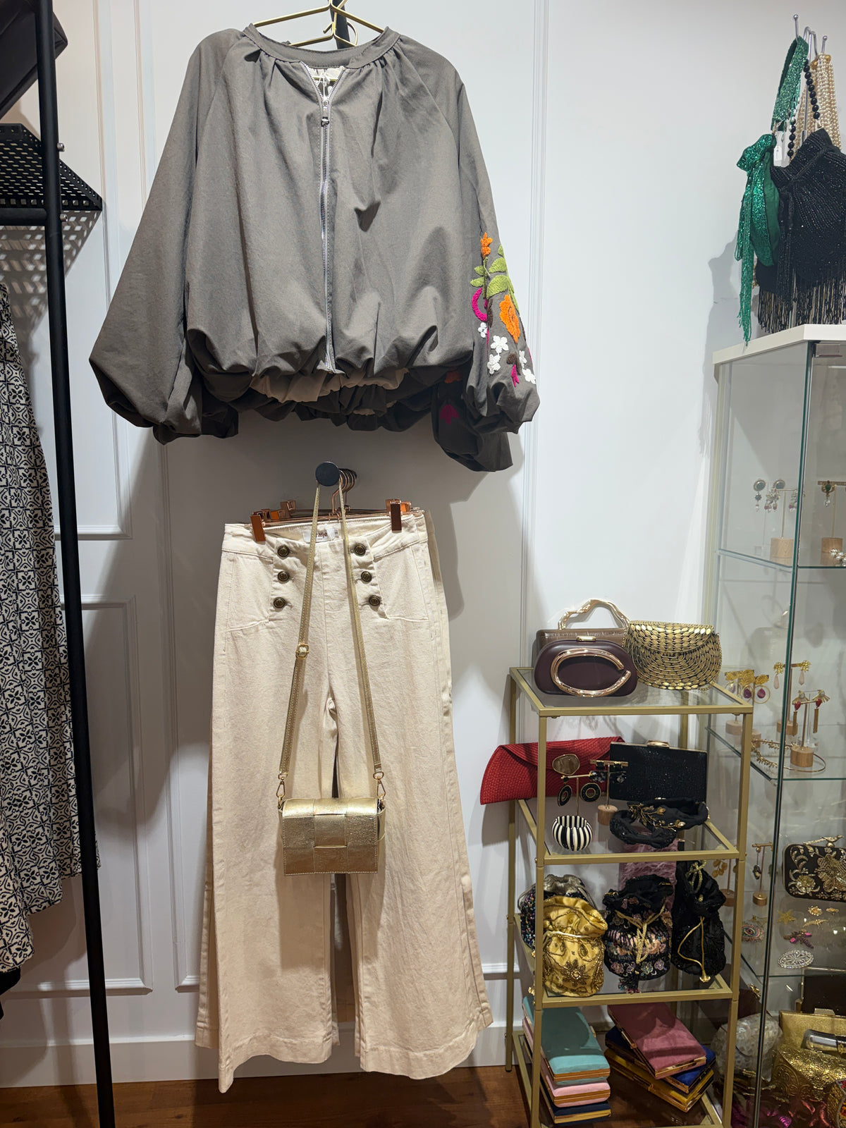 Pantalón Palazzo Marfil Oralie