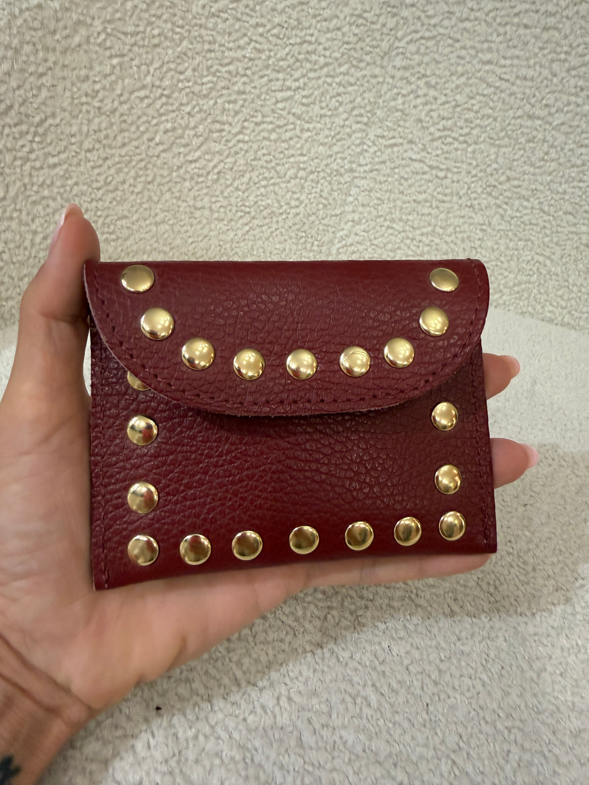 Cartera de Piel Rivet