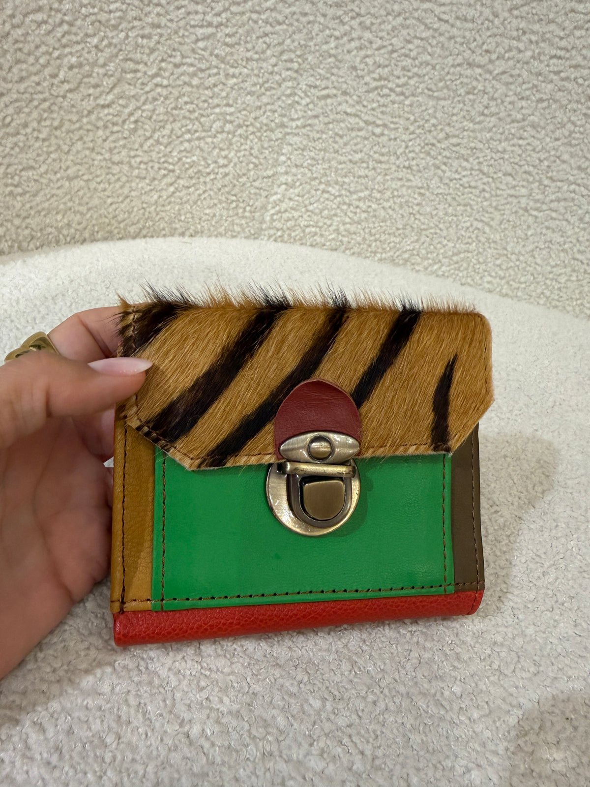 Carteras de Piel Mosaico