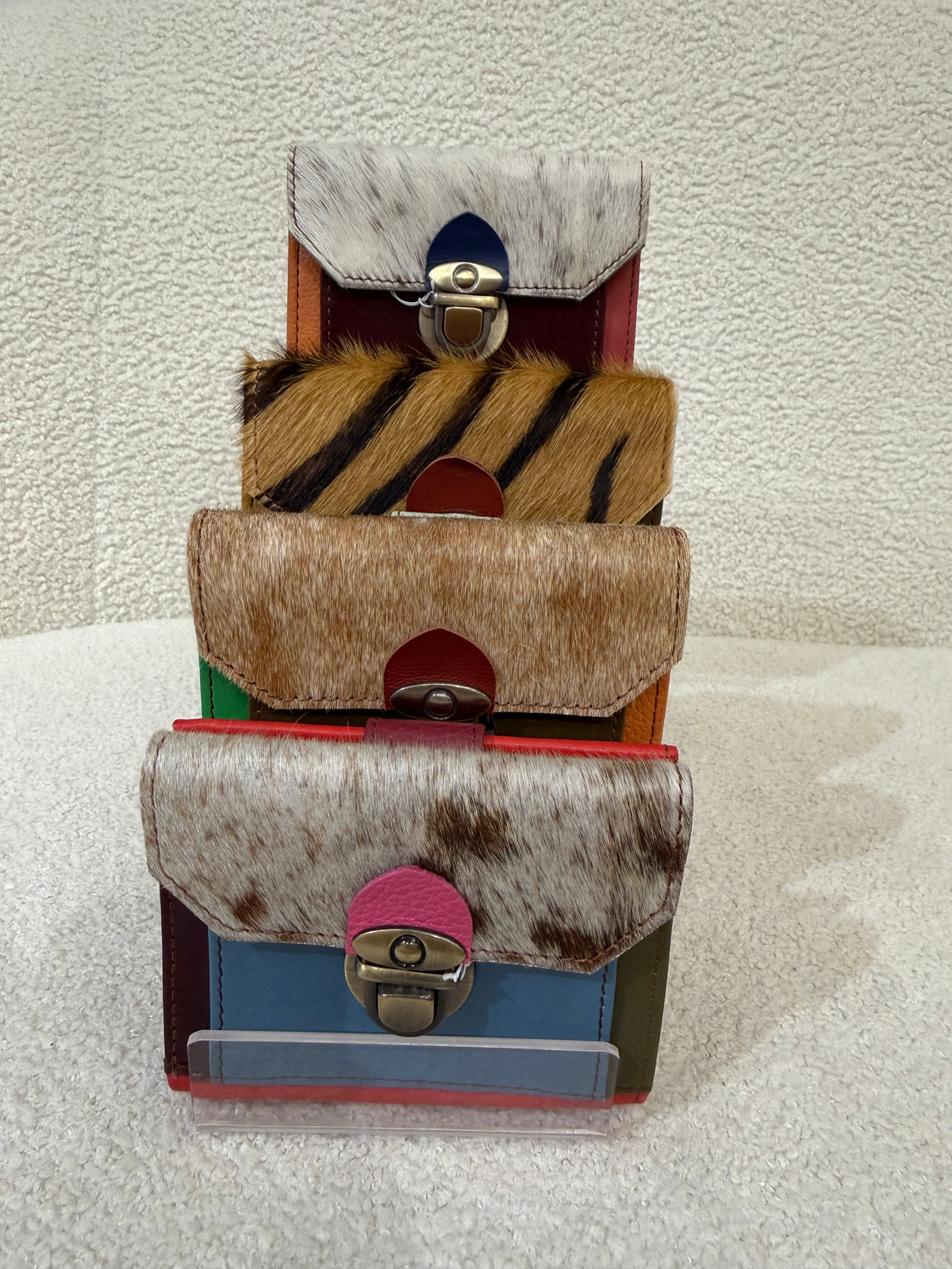 Carteras de Piel Mosaico
