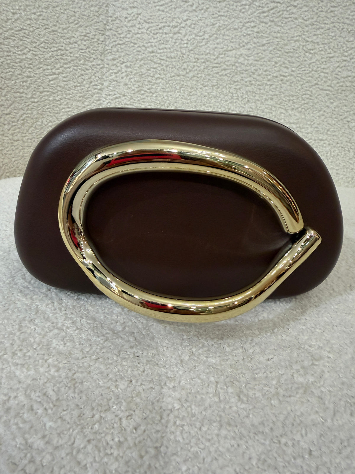 Bolso Clutch Aura Burdeos