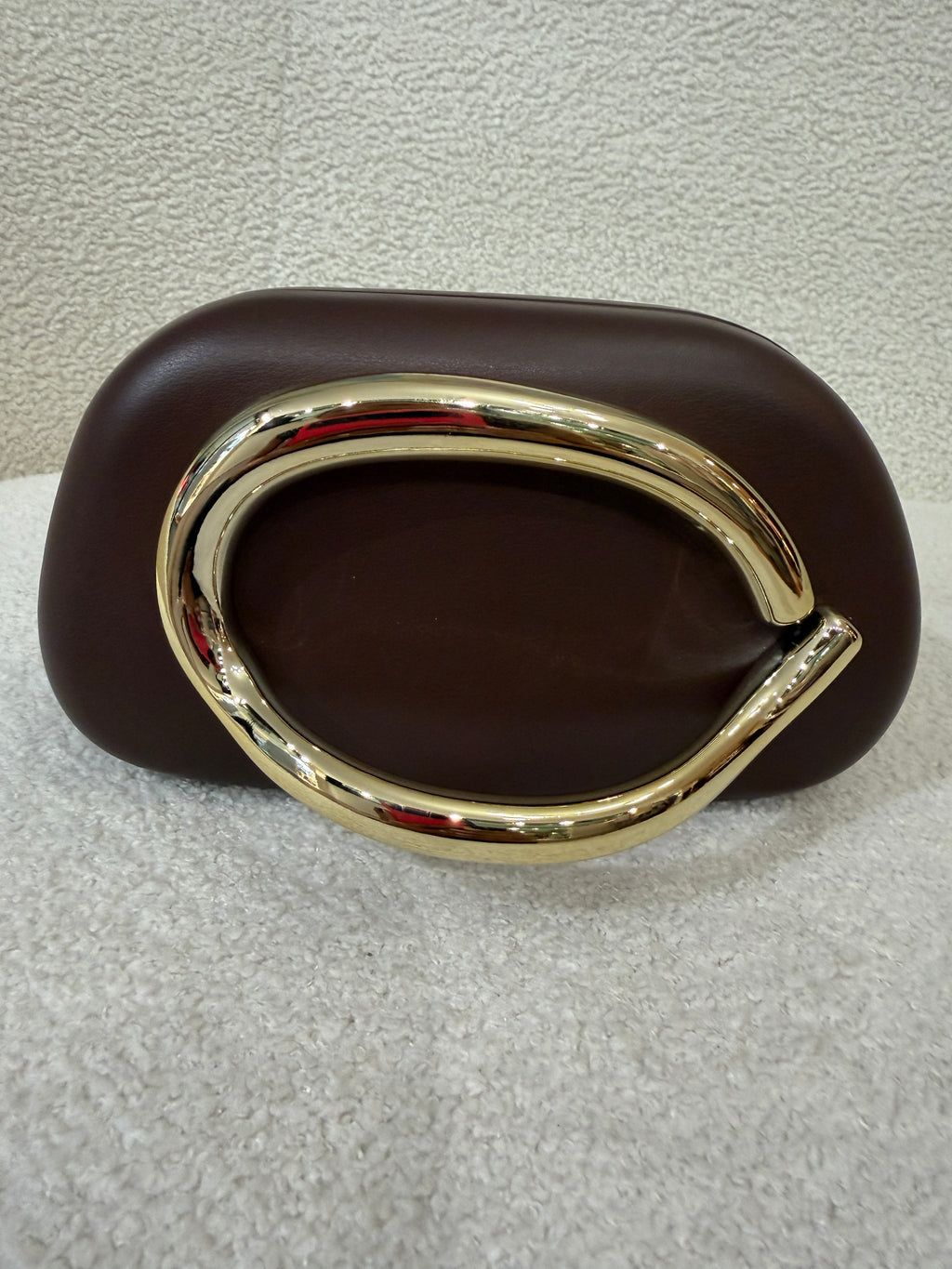 Bolso Clutch Aura Burdeos