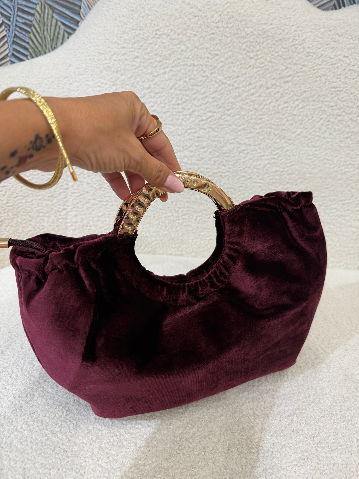 Bolso Velvet GOLD