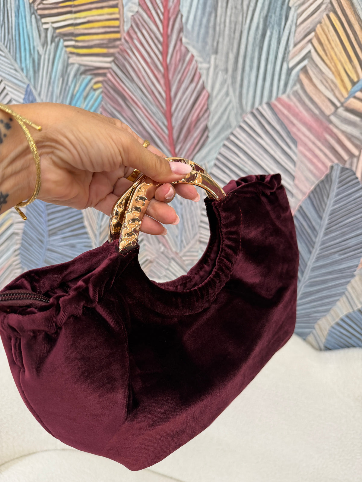 Bolso Velvet GOLD