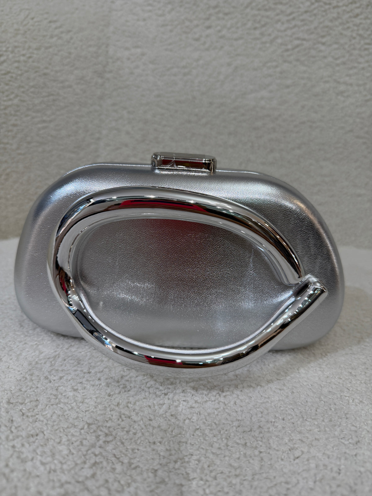 Bolso Clutch Aura Burdeos
