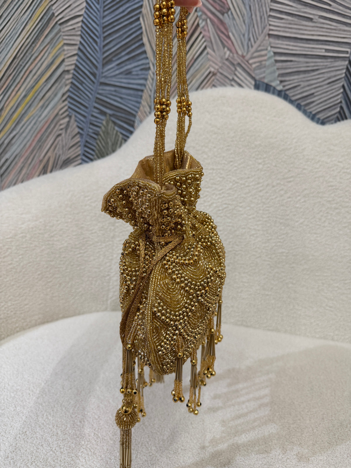 Bolso Bombonera GLAM - Dorada