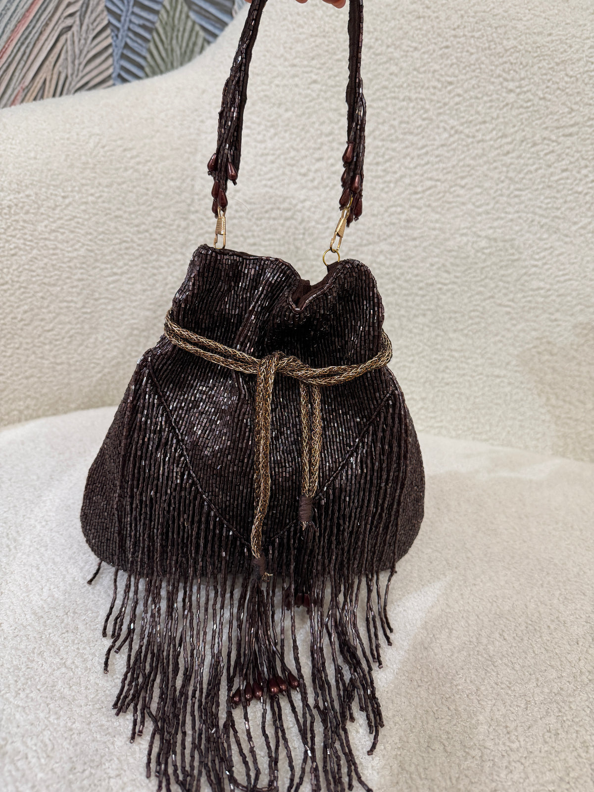 Bolso Bombonera GLAM - Chocolate