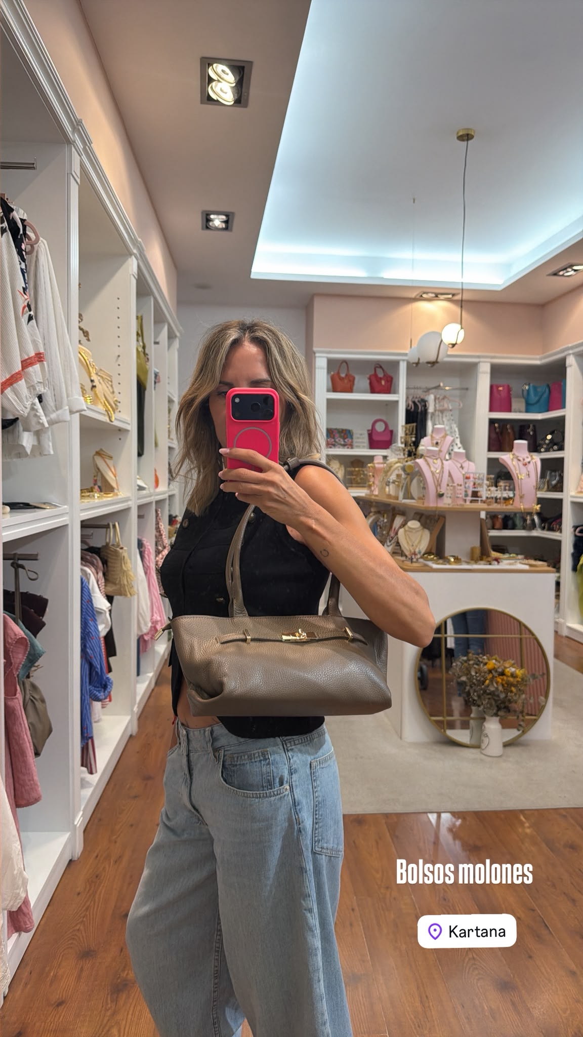Bolso Duna de Kartana, detalle de acabado