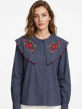 Camisa Amelie Bordada