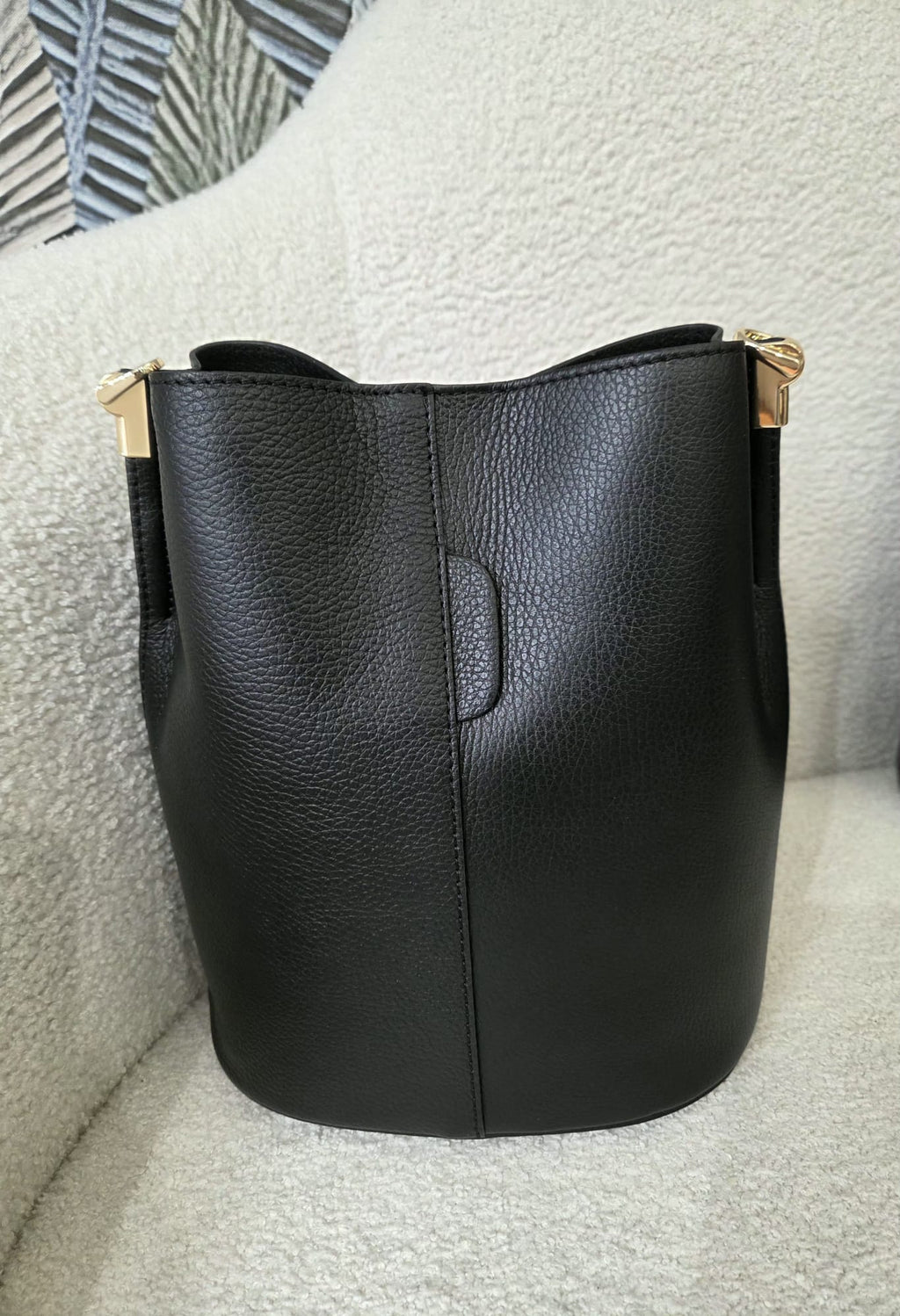 Bolso Bucket Burdeos Étnico