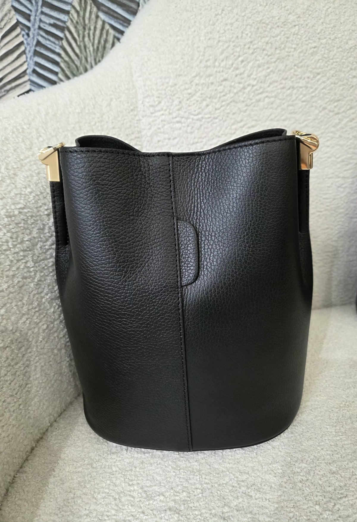Bolso Bucket Burdeos Étnico