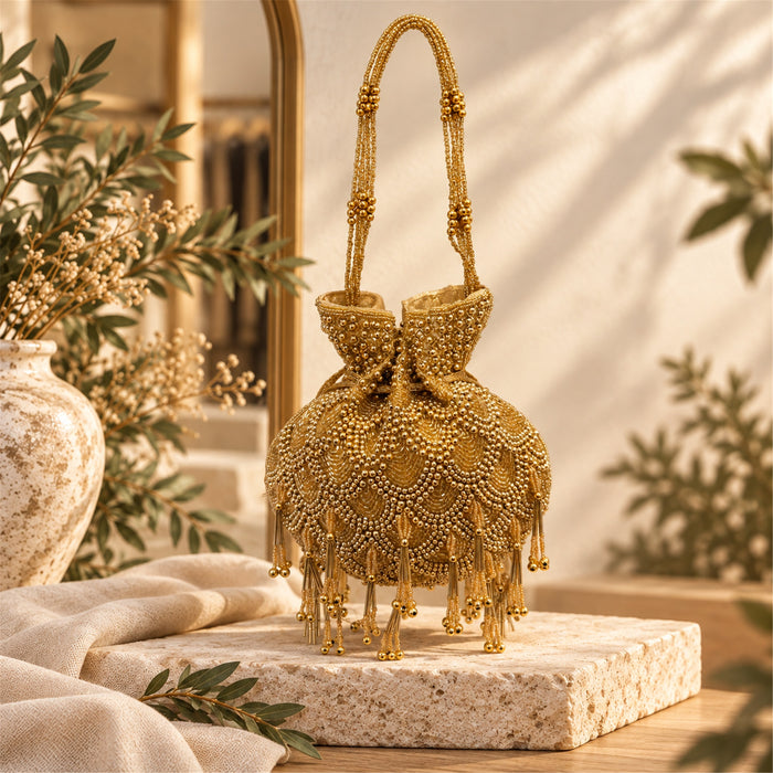 Bolso Bombonera GLAM - Dorada