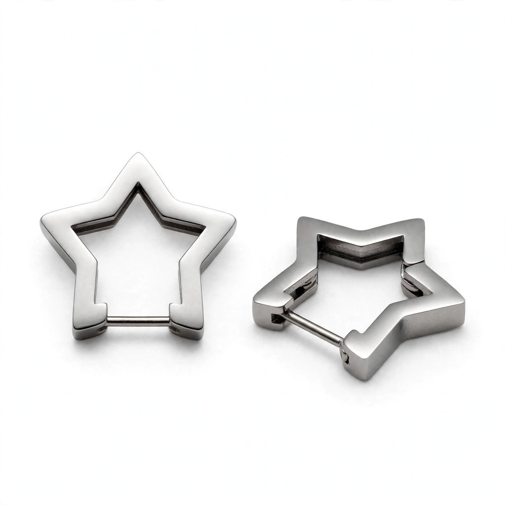 Pendientes Star Huggie