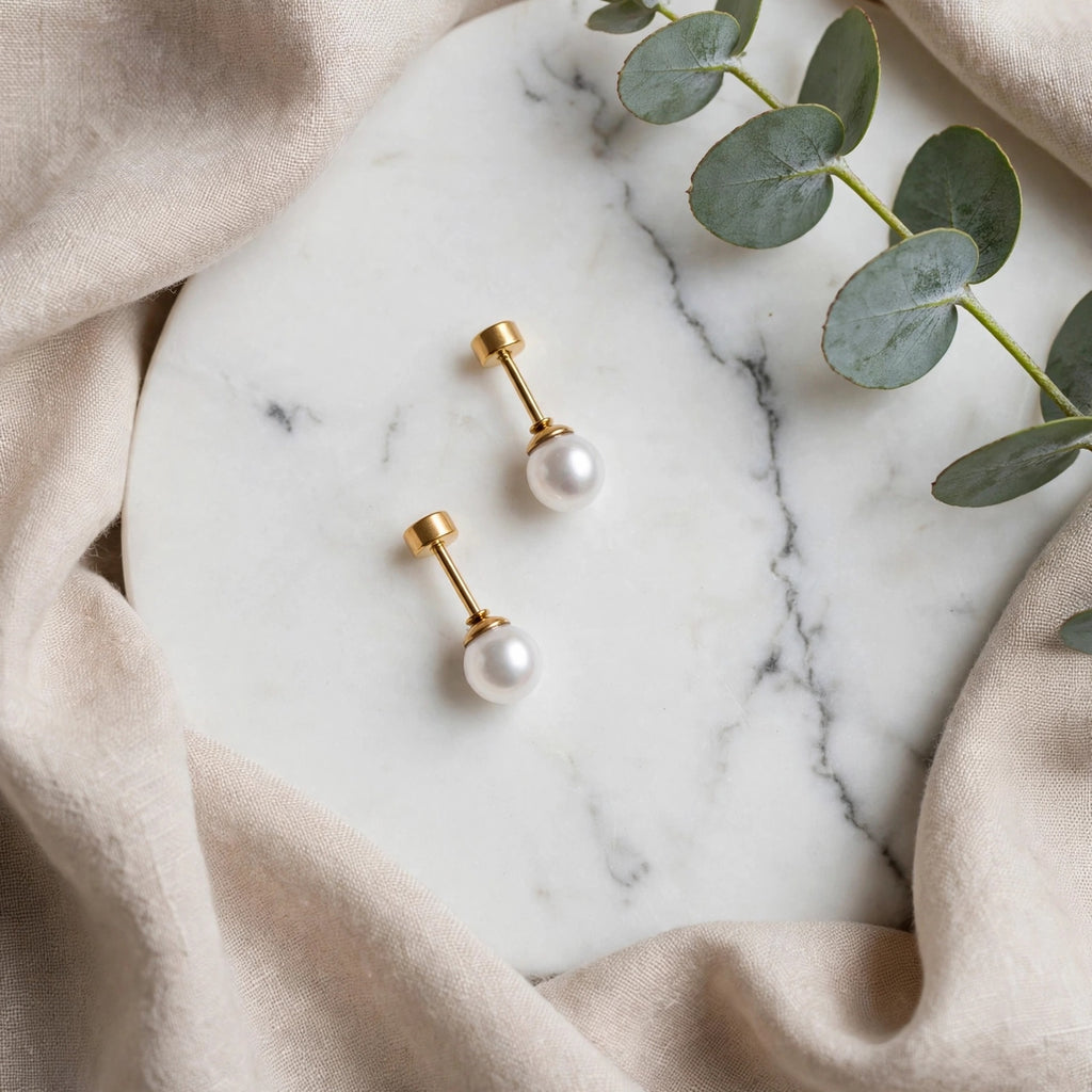Pendientes Perla