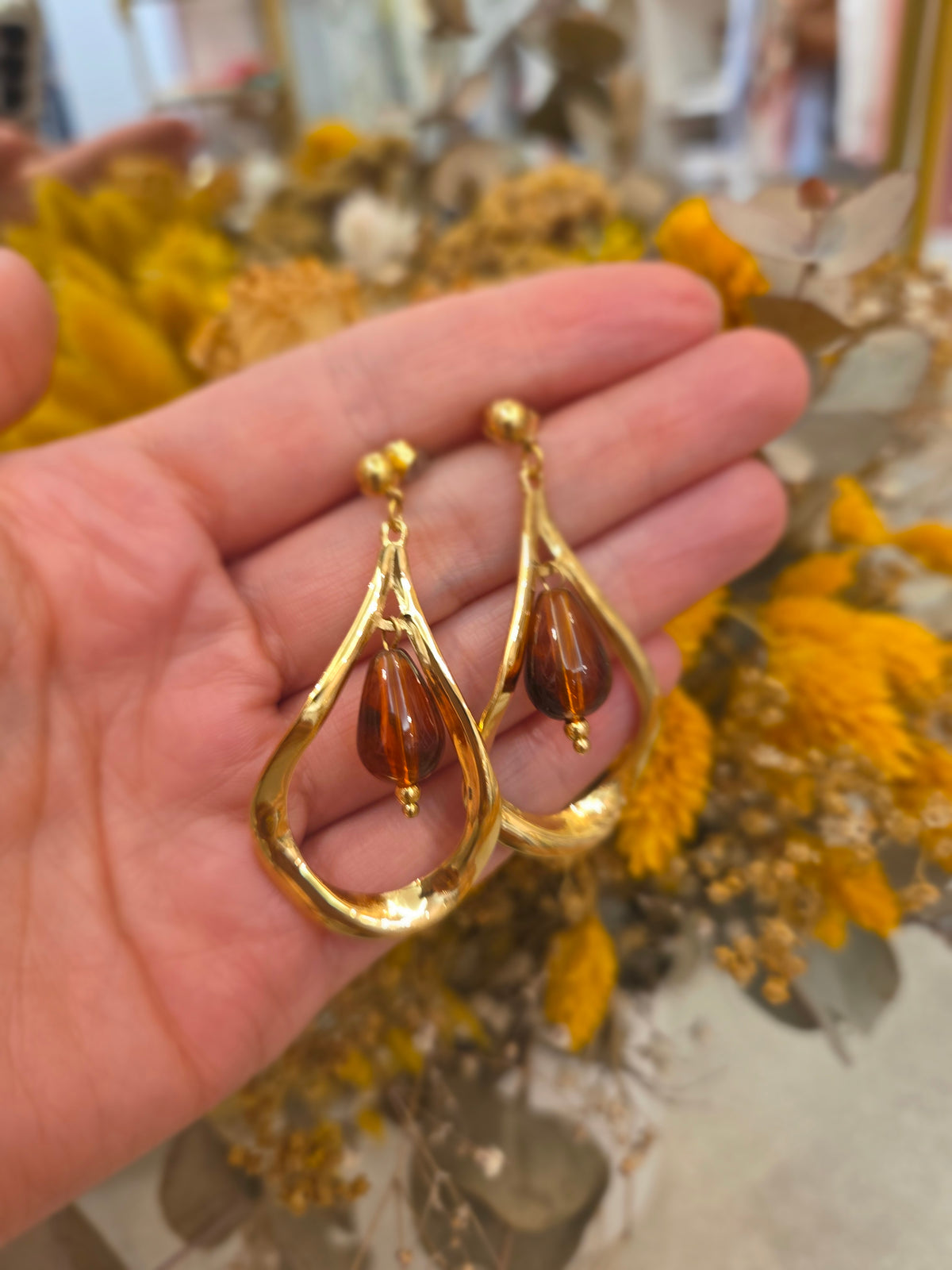 Pendientes Àmbar