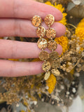 Pendientes Martelé