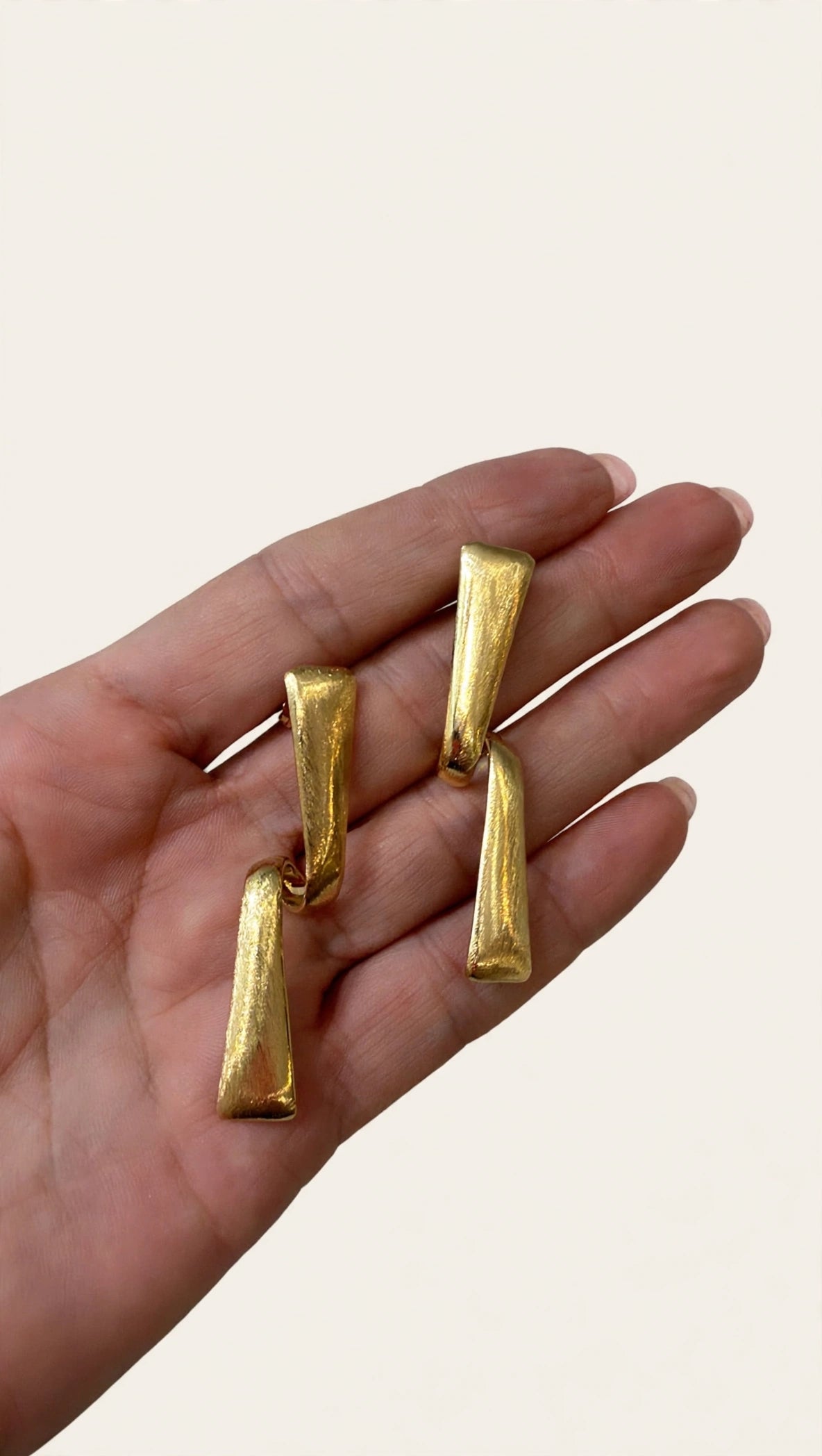 Pendientes Largos Gold