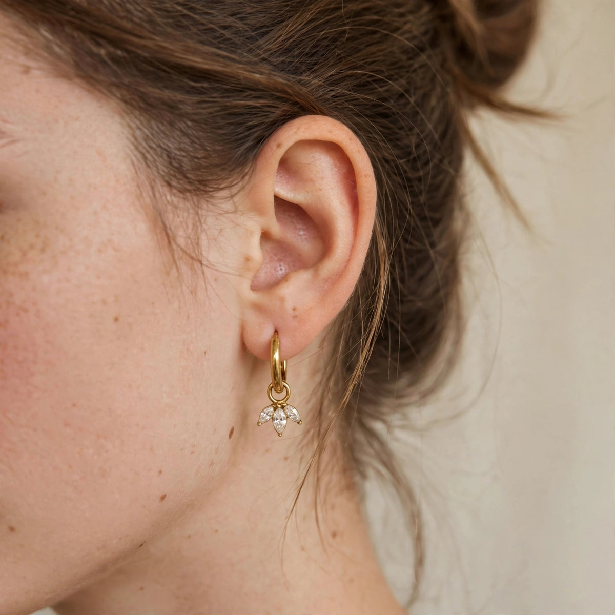Pendientes Lotus